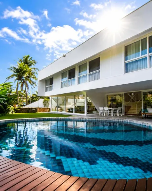 Piscina do Savay Hotel Boutique, em Pernambuco